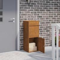 Pakket inwerp box Roestig 41 x 38 x 103 cm Cortenstaal