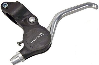 Saccon remgreepset v-brake/cantilever 4-vinger zilver
