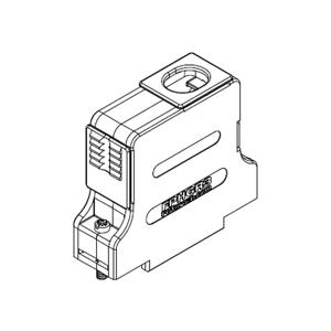 Molex 1727040115 Molex MOL Power & Signal Sol. D-sub behuizing 1 stuk(s) Bag