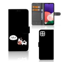 Samsung Galaxy A22 5G Leuk Hoesje Cow