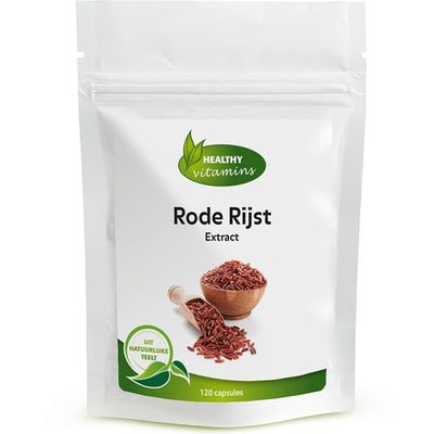 Rode gistrijst | 120 capsules | sterk ⟹ Vitaminesperpost.nl