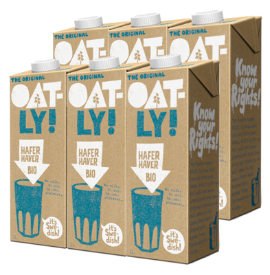 Oatly Havermelk Bio Voordeelverpakking Oatly Havermelk Bio Voordeelverpakking