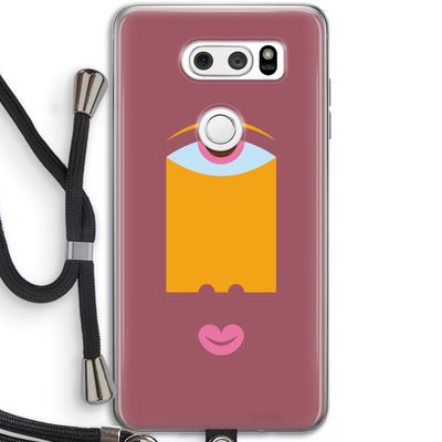 Mono V: LG V30 Transparant Hoesje met koord