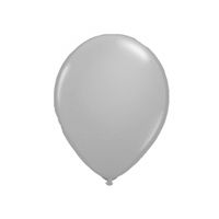 LED licht ballonnen zilver 5x stuks - thumbnail