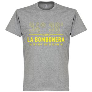 Boca Juniors La Bombonera Coördinaten T-Shirt