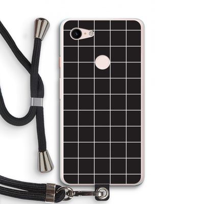 Rooster 2: Pixel 3 XL Transparant Hoesje met koord
