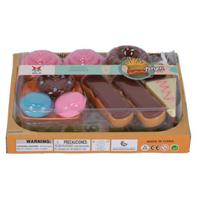 Voedselset donut en macaron Voedselset donut en macaron