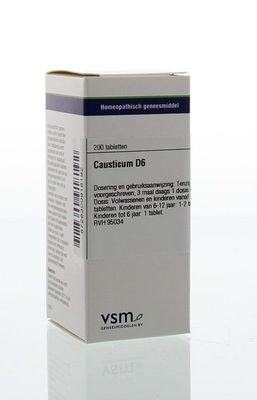 VSM Causticum D6 (200 tab)