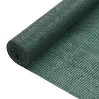 VidaXL Privacynet 75 g/m² 1,2x10 m hdpe groen