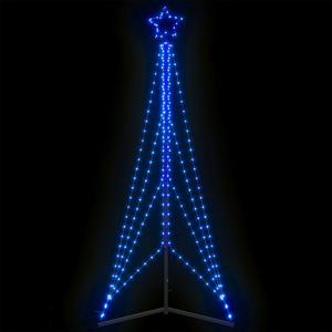 VidaXL Led-kerstboom 483 leds 240 cm blauw