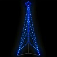 VidaXL Led-kerstboom 483 leds 240 cm blauw