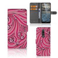 Nokia 2.4 Hoesje Swirl Pink