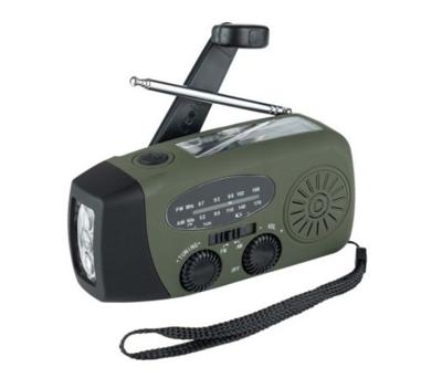 Fosco Emergency Noodradio met lampje en powerbank Groen, Zwart Fosco Emergency Noodradio met lampje en powerbank Groen, Zwart