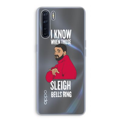Sleigh Bells Ring: Oppo A91 Transparant Hoesje
