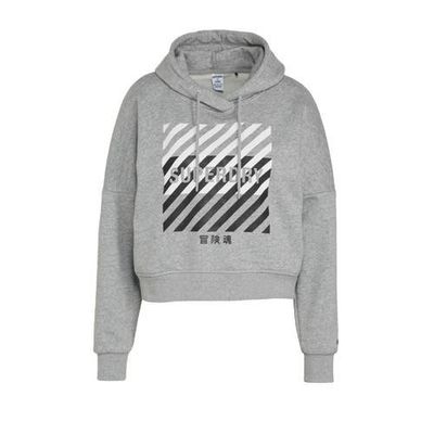 Superdry Sport sportsweater grijs