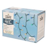 LED twinkelende buitenverlichting kleur 300 lampjes   -