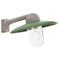 KS Verlichting Industrie stallampFabrique metaalgrijs met retro groen - 1196GD