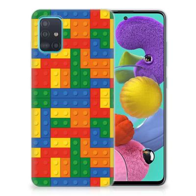 Samsung Galaxy A51 | TPU bumper | Blokken
