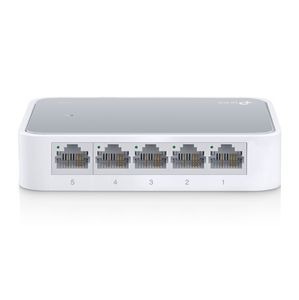 TP-LINK TL-SF1005D V15 netwerk-switch Managed Fast Ethernet (10/100) Wit