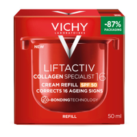 Vichy Liftactive Dagcrème Collagen SPF 50 Navulling