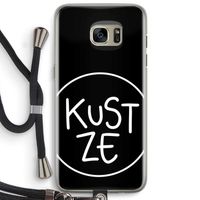 KUST ZE: Samsung Galaxy S7 Edge Transparant Hoesje met koord
