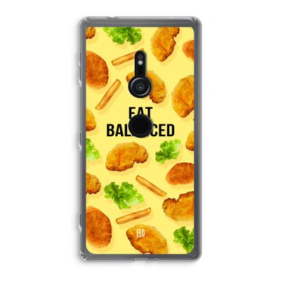 Eat Balanced: Sony Xperia XZ2 Transparant Hoesje