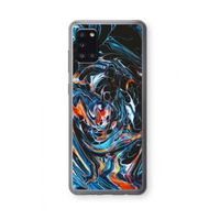 Black Unicorn: Samsung Galaxy A31 Transparant Hoesje