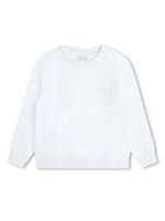 Marc Jacobs Kids sweat en coton à logo embossé - Blanc