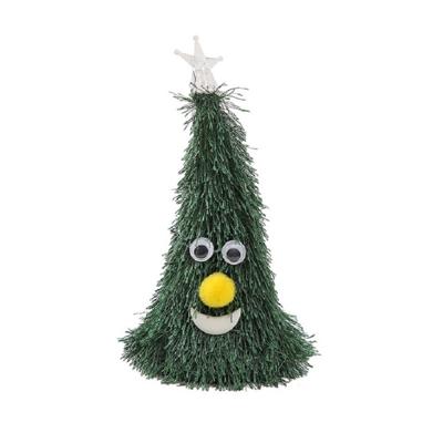 6 inch elektrische Cap kerst schommel boom hoed Kerst ornamenten rekwisieten (swing boom met pentagram licht)