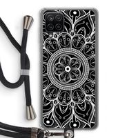 Roses Are Red: Samsung Galaxy A12 Transparant Hoesje met koord