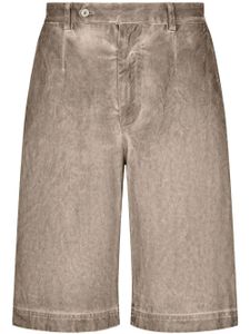 Dolce & Gabbana short en coton - Gris