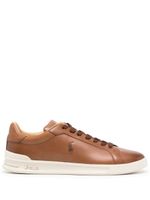 Polo Ralph Lauren baskets Heritage Court II - Marron
