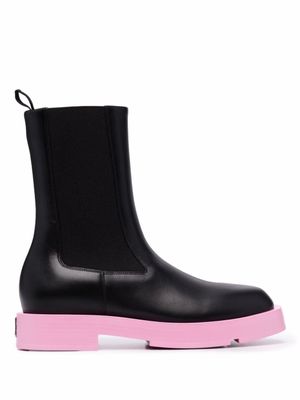 Givenchy bottines chelsea colour block - Noir