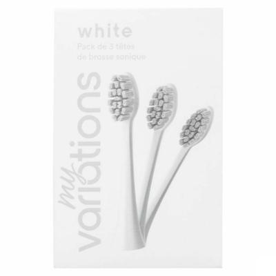 Myvariations Opzetborstels Ivory White Pack 3