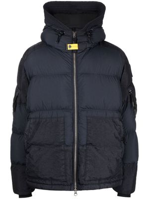 Parajumpers doudoune bicolore à capuche - Noir