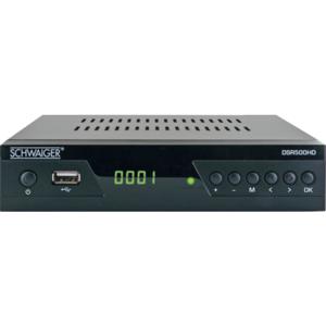 Schwaiger DSR500HD HD-satellietreceiver Front-USB Aantal tuners: 1