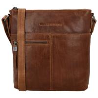 Hide & Stitches Schoudertas Porto Bruin