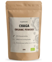 Cupplement Mushrooms Poeder Chaga Organic Powder 60Gram