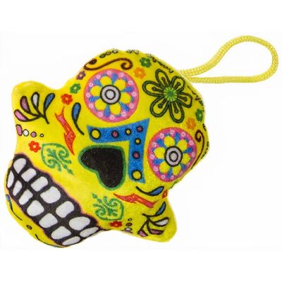 Lg-imports Knuffel Doodskop Junior 15 Cm Pluche Geel Lg-imports Knuffel Doodskop Junior 15 Cm Pluche Geel