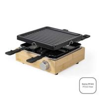 Macchina per raclette per 4 persone - LIVOO - DOC311 - 800W - 4 persone - Griglia antiaderente rimovibile - Termostato regolabile