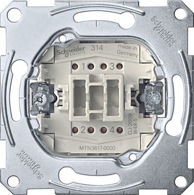 Merten kruisschakelaarsokkel MTN3117-0000