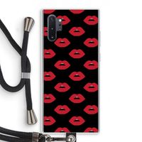 Lips: Samsung Galaxy Note 10 Plus Transparant Hoesje met koord
