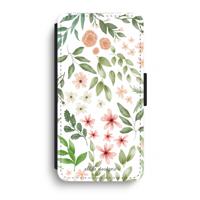 Botanical sweet flower heaven: iPhone XR Flip Hoesje - thumbnail