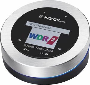 Albrecht DR 50 B DAB radio Zwart