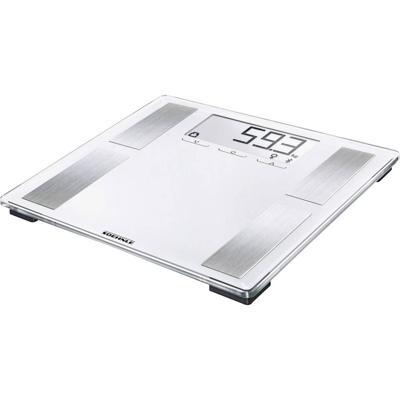 Soehnle Shape Sense Connect 100 Analyse-personenweegschaal Digitaal Weegbereik (max.): 180 kg Grijs, Metaal Met Bluetooth