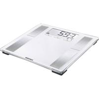 Soehnle Shape Sense Connect 100 Analyse-personenweegschaal Digitaal Weegbereik (max.): 180 kg Grijs, Metaal Met Bluetooth