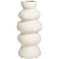 Vaas Bobbie - off-white - 30,8xØ13, 5 cm - Leen Bakker Vaas Bobbie - off-white - 30,8xØ13, 5 cm - Leen Bakker
