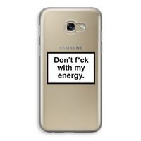 My energy: Samsung Galaxy A5 (2017) Transparant Hoesje