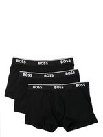 BOSS lot de 3 boxers à bande logo - Noir - thumbnail