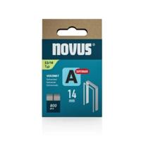 Novus Niet met fijne draad A 53/14mm Superhard (800 stuks) - 042-0781